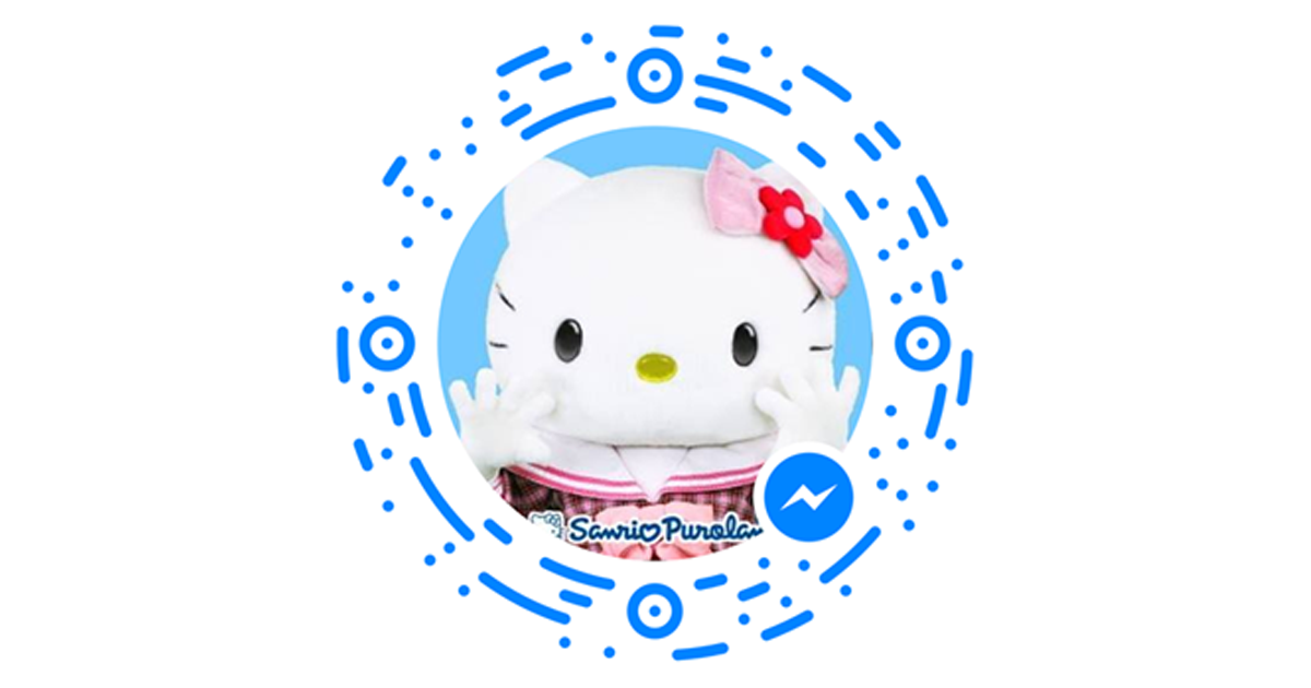 Facebook Messenger to Sanrio Puroland