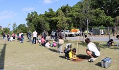 Participants enjoying transcosmos Forest project 5