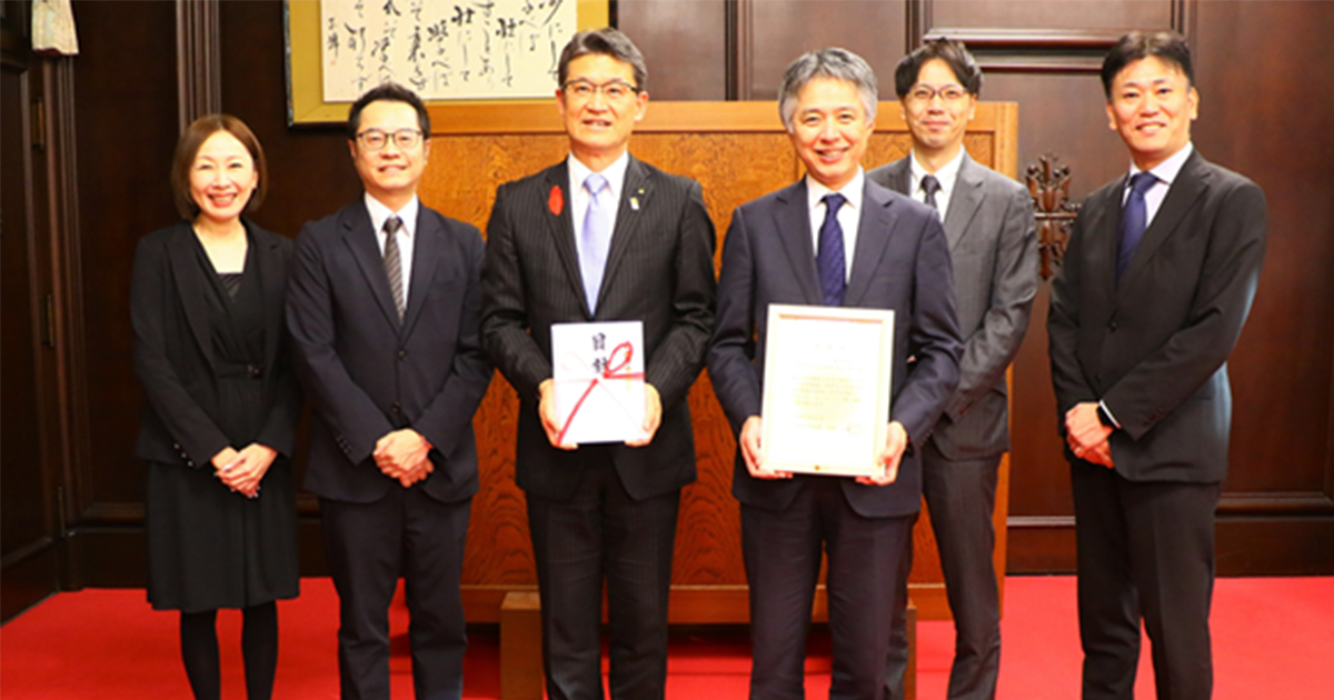 宮崎県に企業版ふるさと納税を活用した寄付を実施