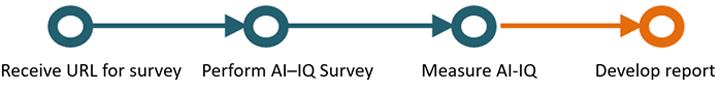 Service flow from survey to reporting