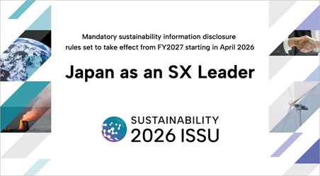 Japan as an SX Leader SUSTAINABILITY 2026 ISSUE