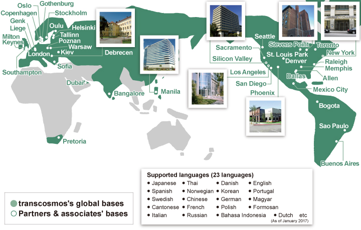 Services for Europe & the United States and Latin America Market