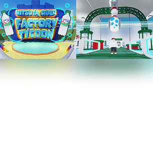 アサヒ飲料と連携し三ツ矢サイダーファクトリータイクーンRobloxで公開