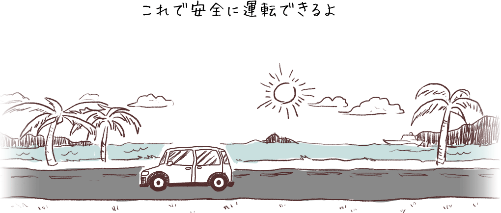 これで安全に運転できるよ