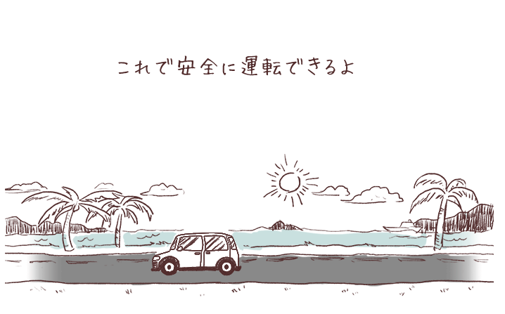 これで安全に運転できるよ