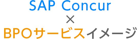 SAP Concur × BPOサービスイメージ
