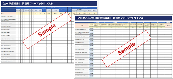 調査用フォーマットサンプル