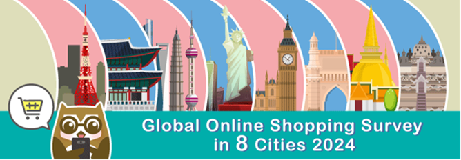 Global Online Shopping Survey in 8 Cities 2024
